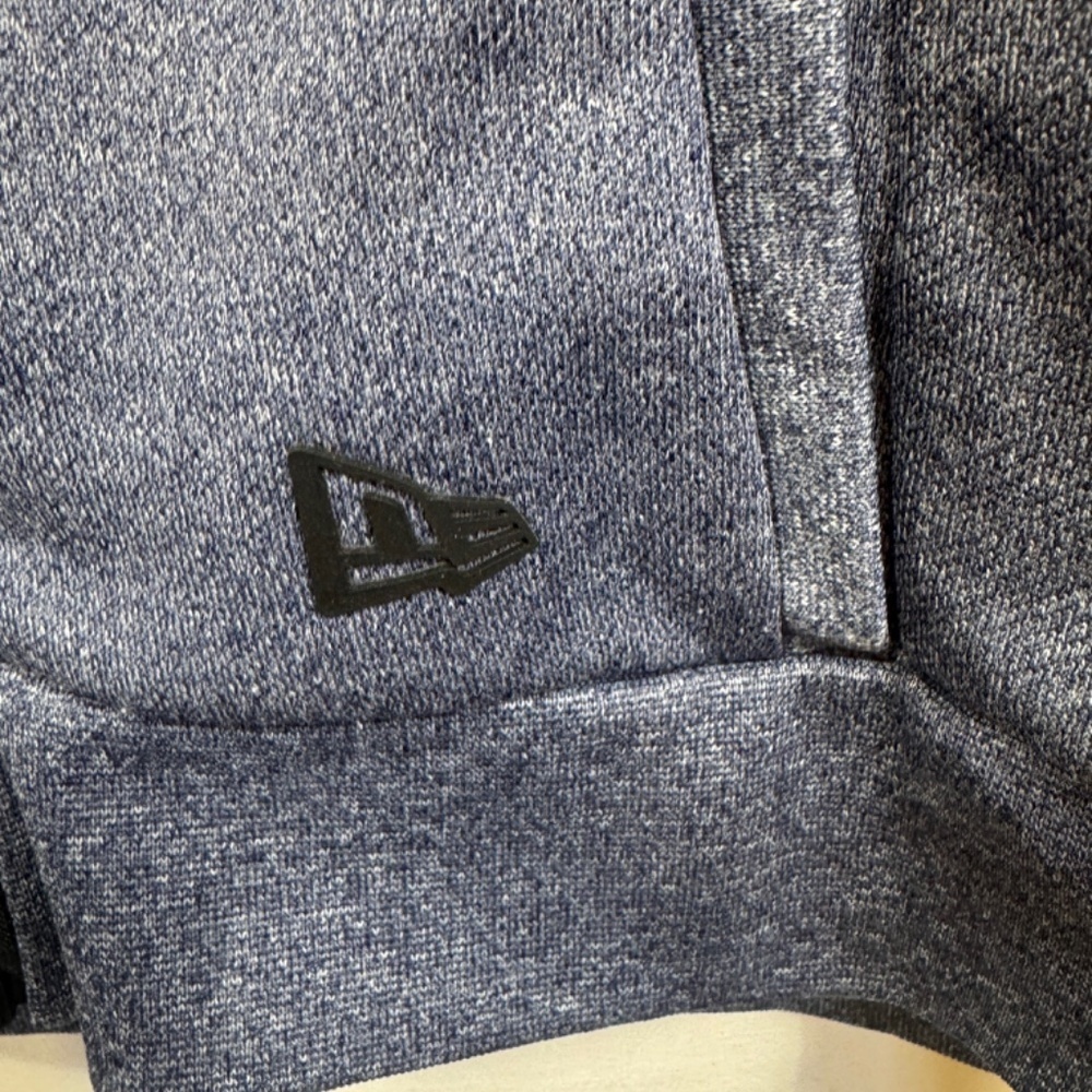 New Era Track Jacket Womens Size Small Grey Heathered Full Zip Performace Pocket - Picture 3 of 9